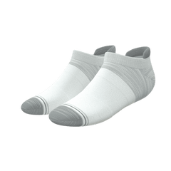The Gray Matter | Tri Color Block Heel Hammock™ Ankle Socks - Shinesty