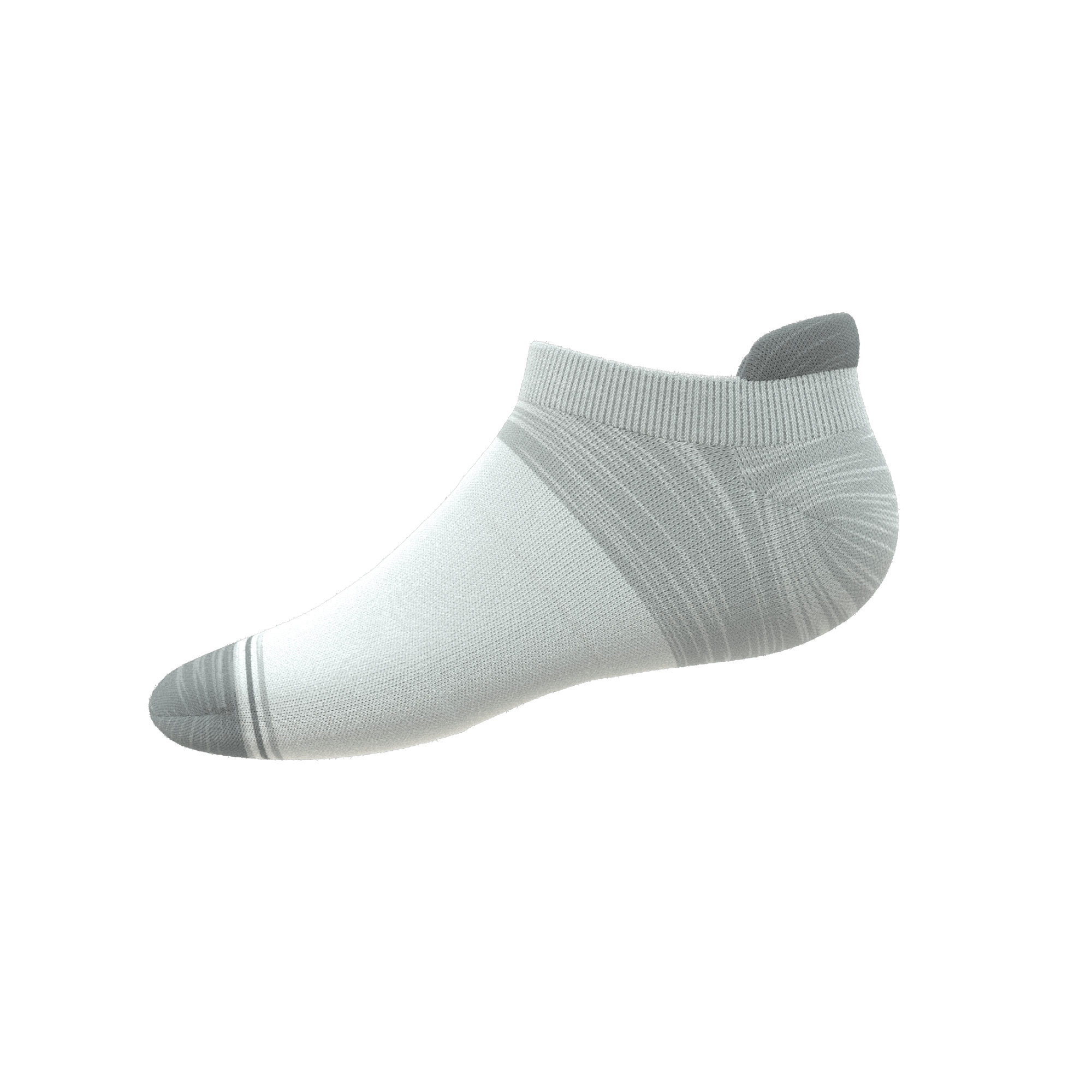 The Gray Matter | Tri Color Block Heel Hammock™ Ankle Socks - Shinesty