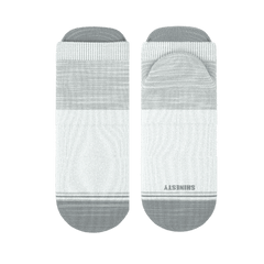 The Gray Matter | Tri Color Block Heel Hammock™ Ankle Socks - Shinesty