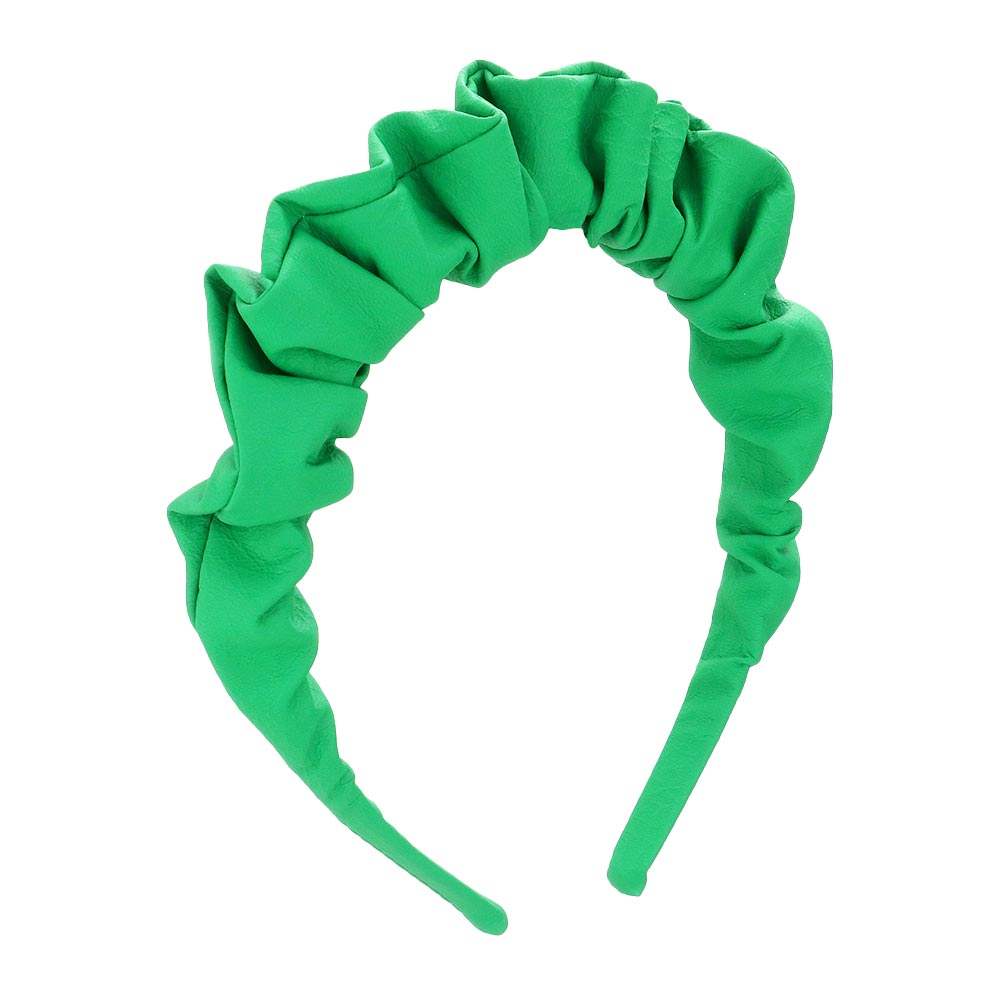 Beautiful Pleated Solid Headband - Madeline Love - Flyclothing LLC