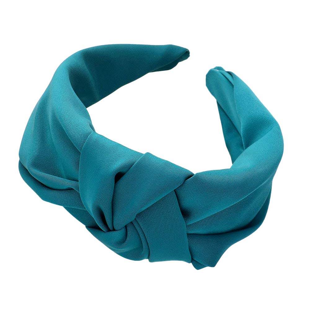 Beautiful Solid Knot Burnout Headband - Madeline Love - Flyclothing LLC