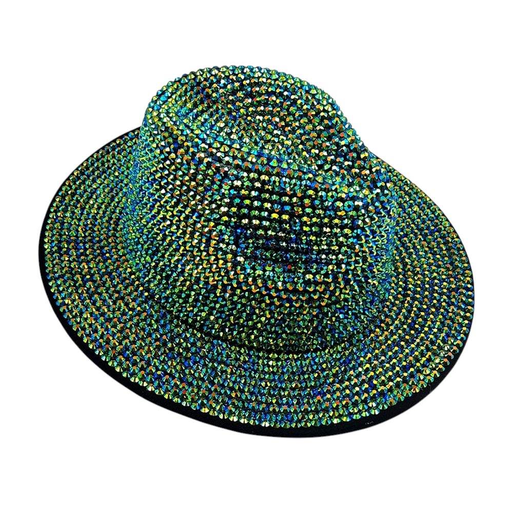 Bling Studded Panama Hat - Madeline Love - Flyclothing LLC