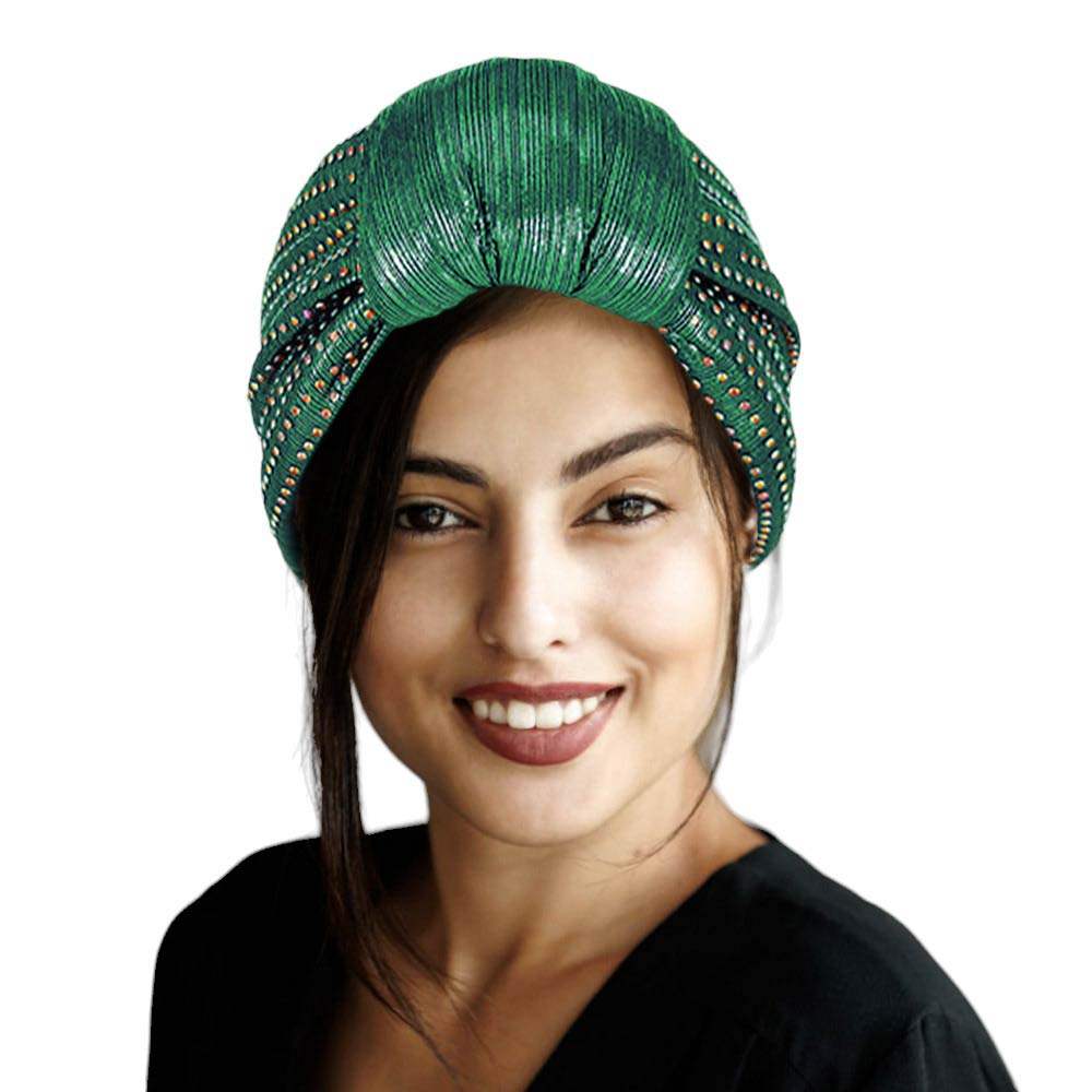Bling Turban Hat - Madeline Love - Flyclothing LLC