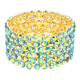Bubble Stone Stretch Evening Bracelet - Madeline Love - Flyclothing LLC