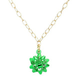 Christmas Gift Bow Necklace - Madeline Love - Flyclothing LLC
