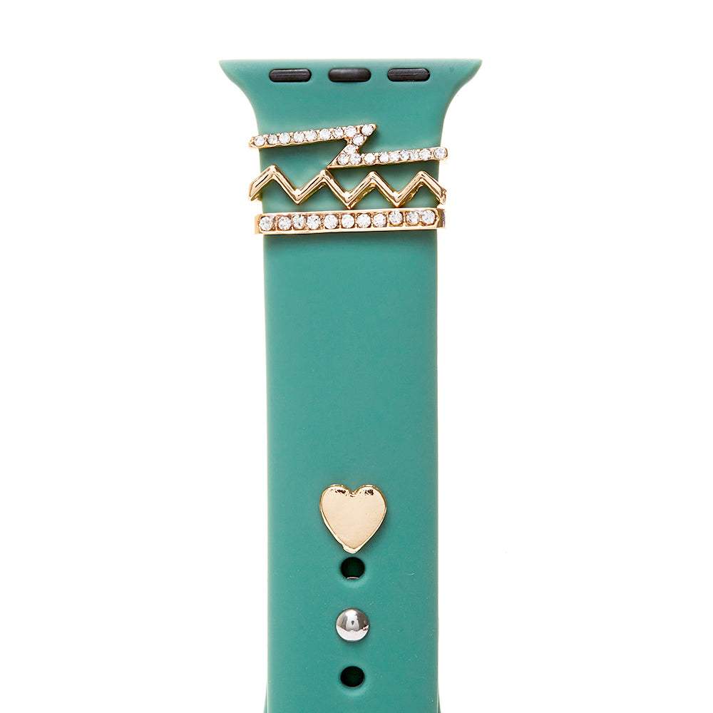 Heart Pointed Apple Watch Silicone Band - Madeline Love - Flyclothing LLC