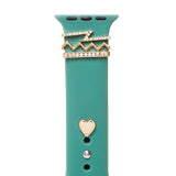 Heart Pointed Apple Watch Silicone Band - Madeline Love - Flyclothing LLC