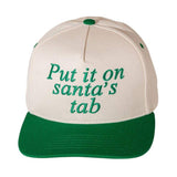 Put It On Santas Tap Message Embroidered Five Panel Canvas Snapback Baseball Cap - Madeline Love - Flyclothing LLC