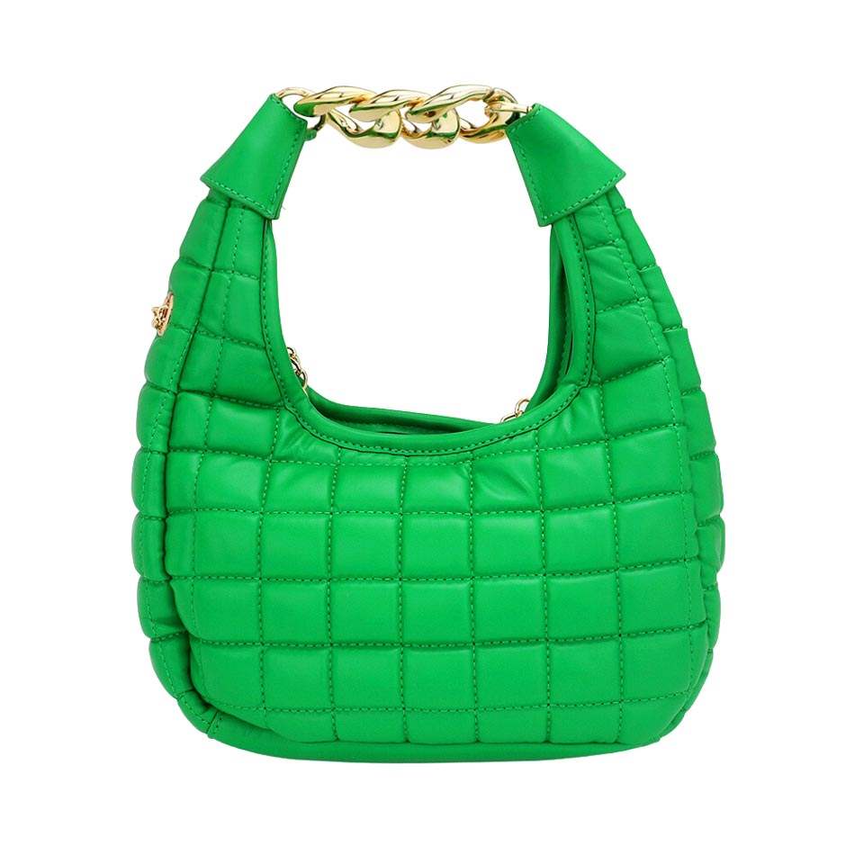Quilted Soft Tote Crossbody Bag - Madeline Love - Flyclothing LLC