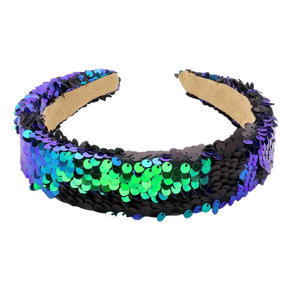 Reversible Sequin Headband - Madeline Love - Flyclothing LLC