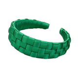 Satin Braided Headband - Madeline Love - Flyclothing LLC