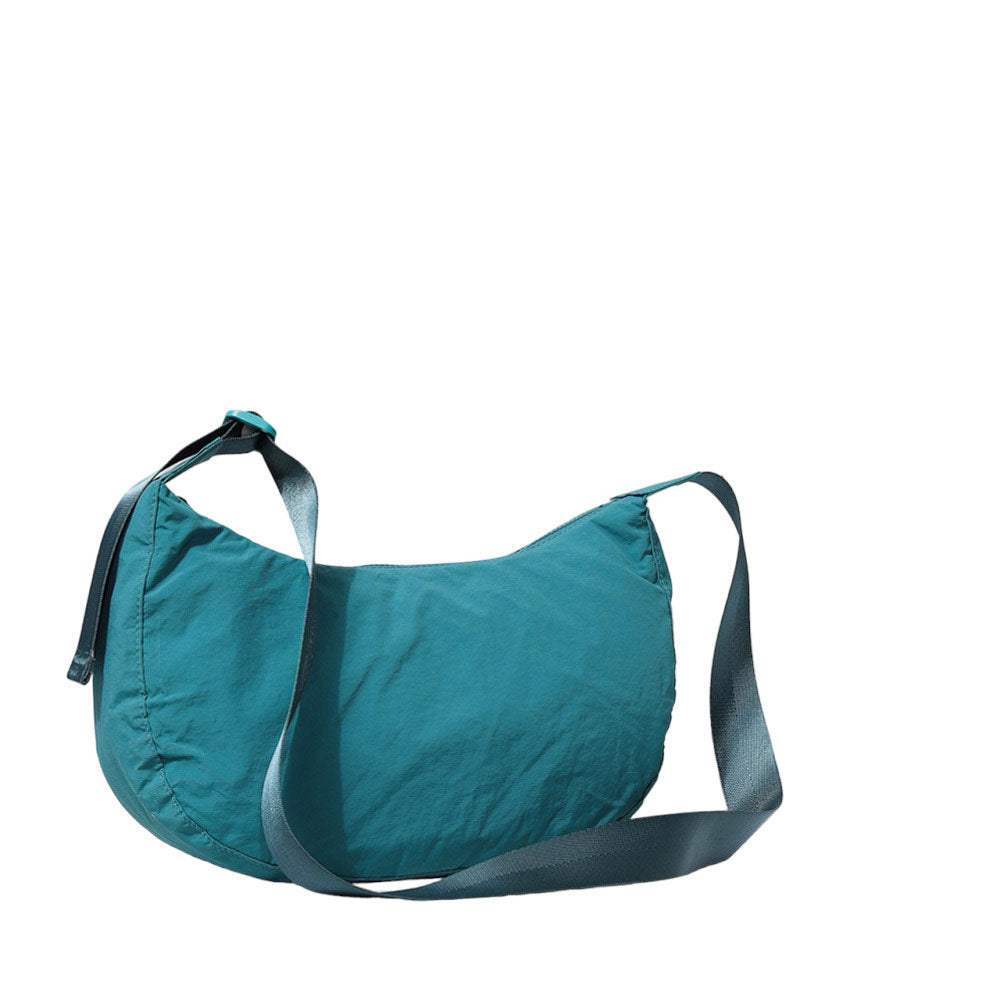 Solid Nylon Sling Bag Crossbody Bag - Madeline Love - Flyclothing LLC