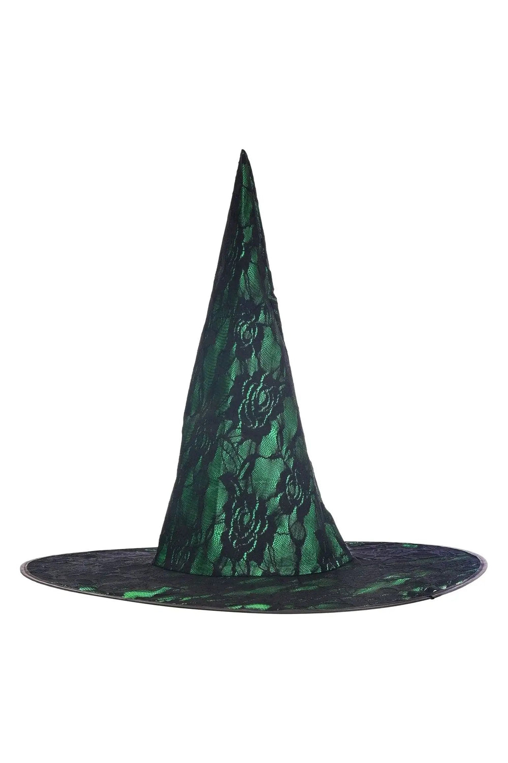 Daisy Corsets Green Lace Witch Hat - Daisy Corsets