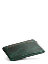 Green Laptop Sleeve - Classy Leather Bags - Flyclothing LLC