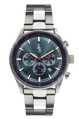 Green Sport Chronograph - The Beyond Boring Watch Company - Flyclothing LLC