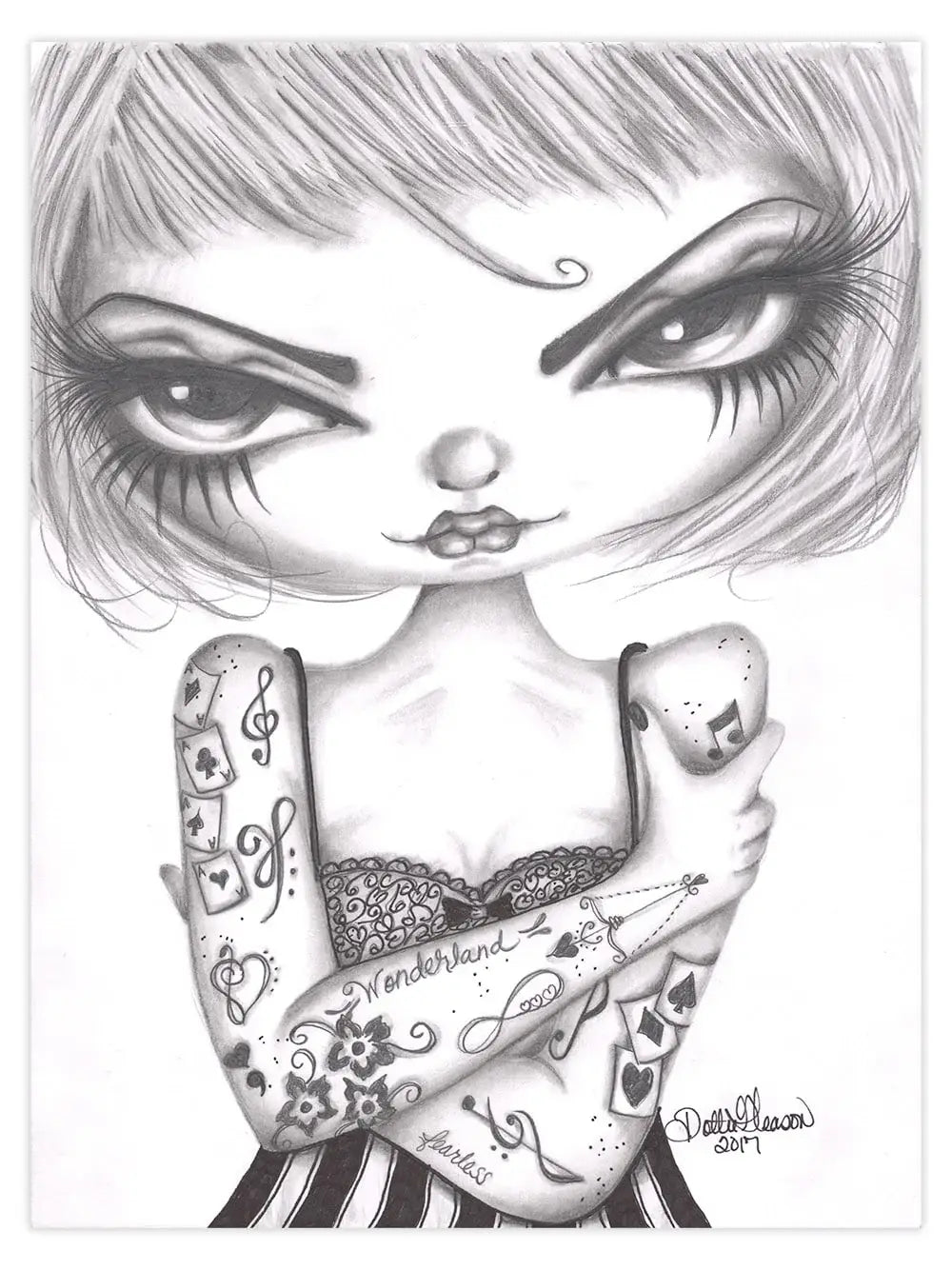Black Market Art Company Greta Print - Black Market Art Company - Flyclothing LLC