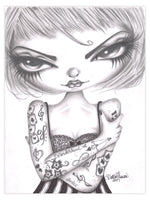Black Market Art Company Greta Print