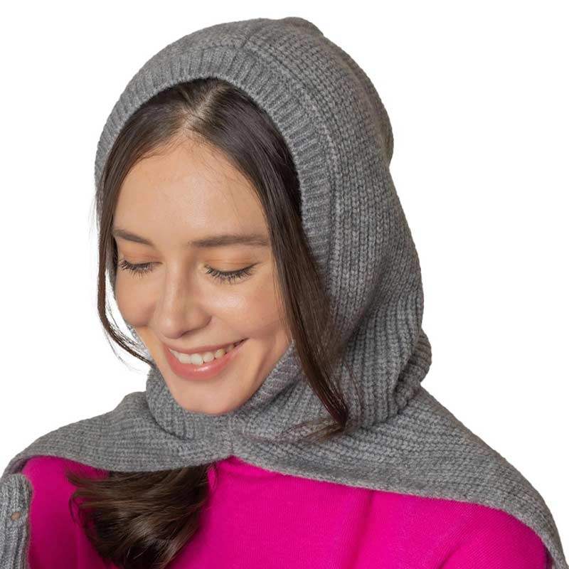 Solid Color Snood Hat - Madeline Love - Flyclothing LLC