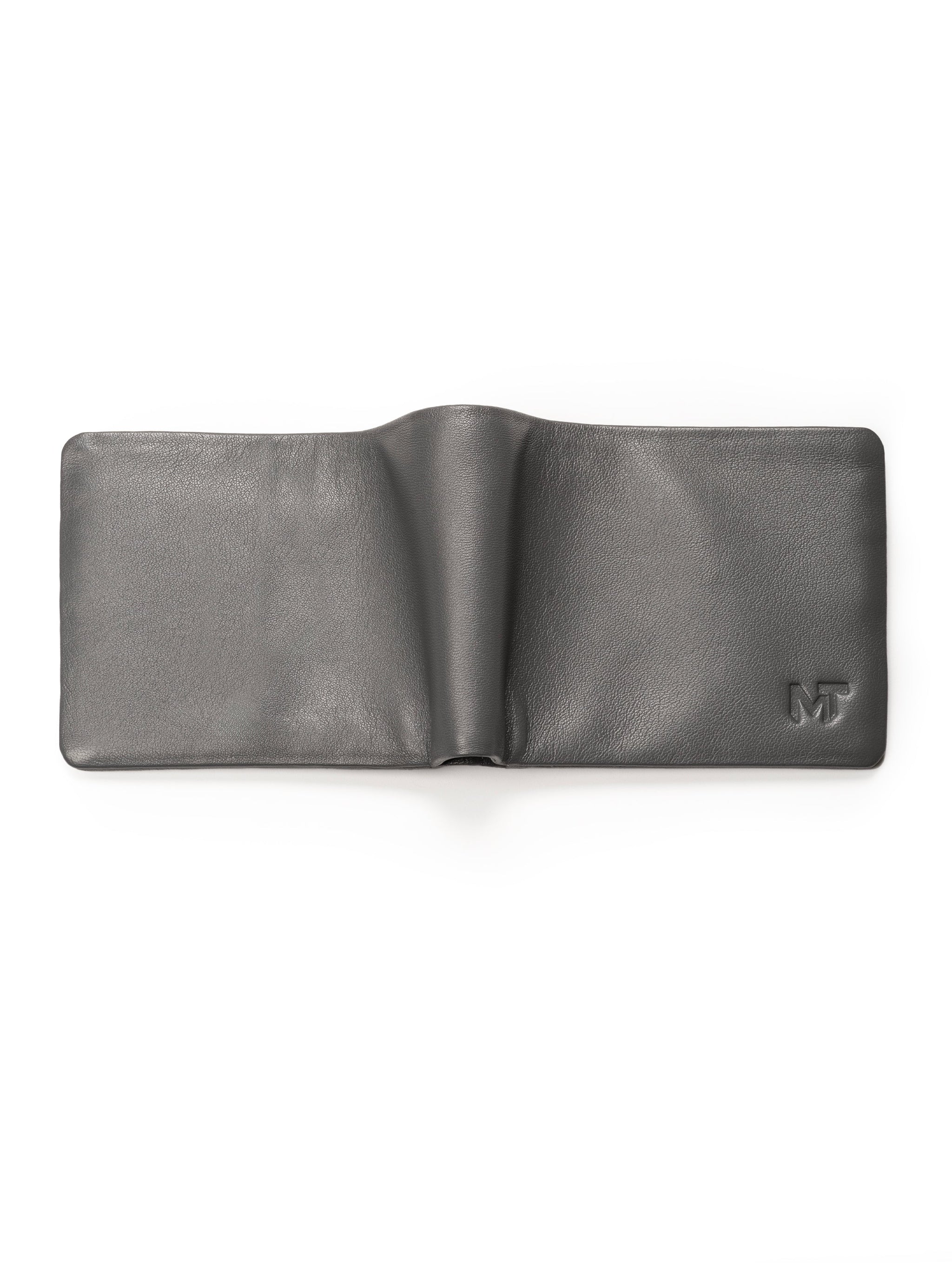 Gray Kodiak Bifold Wallet - Classy Leather Bags - Flyclothing LLC