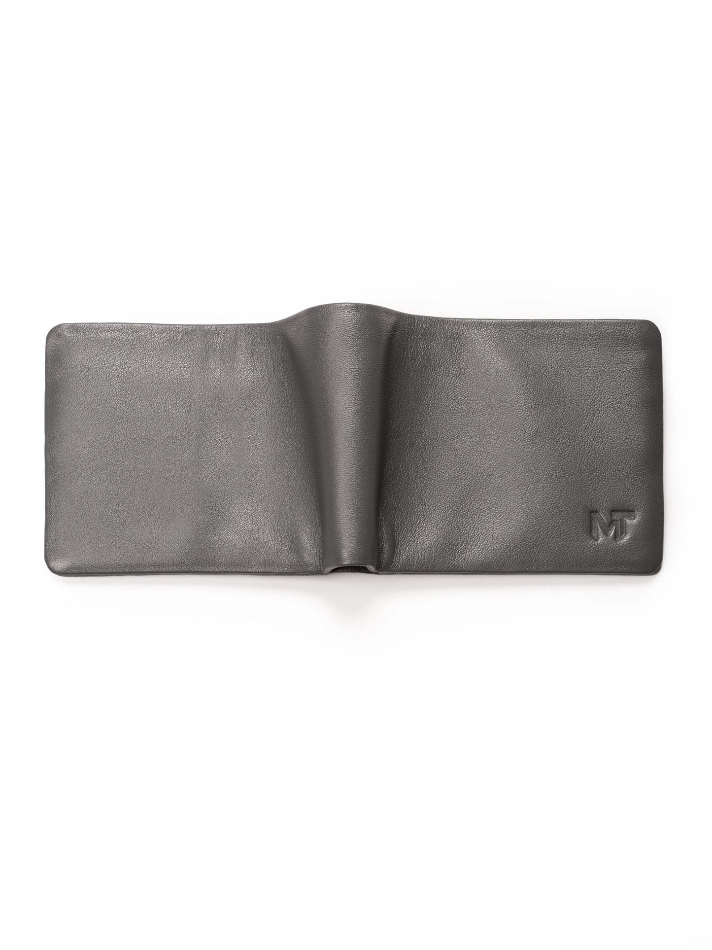 Gray Duke Bifold Wallet - Classy Leather Bags - Flyclothing LLC