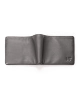 Gray Duke Bifold Wallet - Classy Leather Bags - Flyclothing LLC