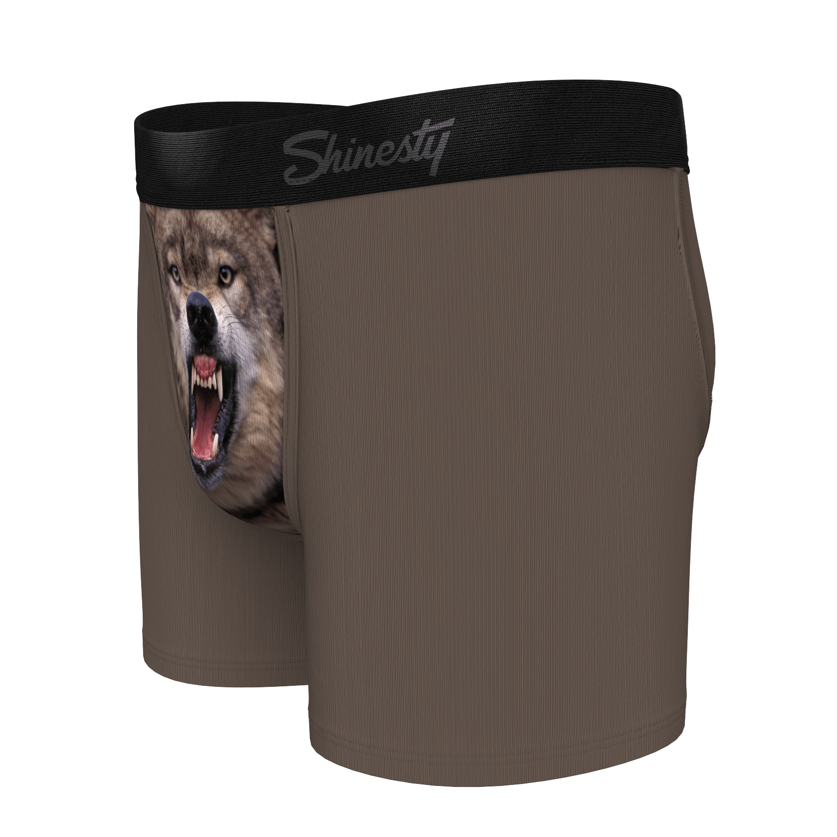 The Grey's Growl | Wolf Boy's Boxer Briefs - Shinesty