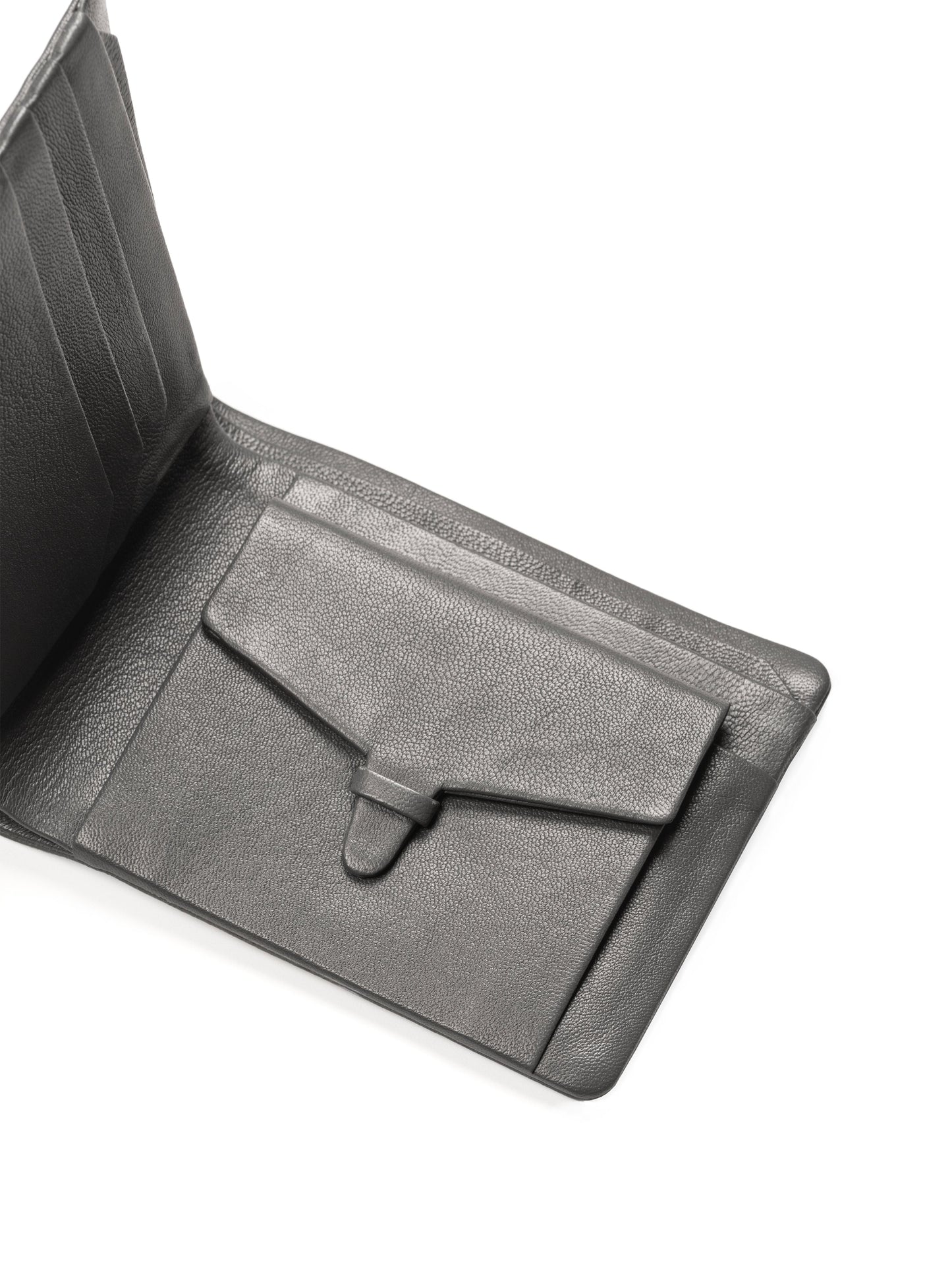 Gray Kodiak Bifold Wallet - Classy Leather Bags - Flyclothing LLC