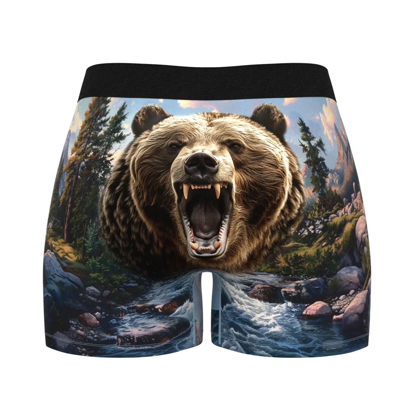 The Grizzly Beast | Truck Stop Classic Women’s Boxers - Shinesty - Flyclothing LLC