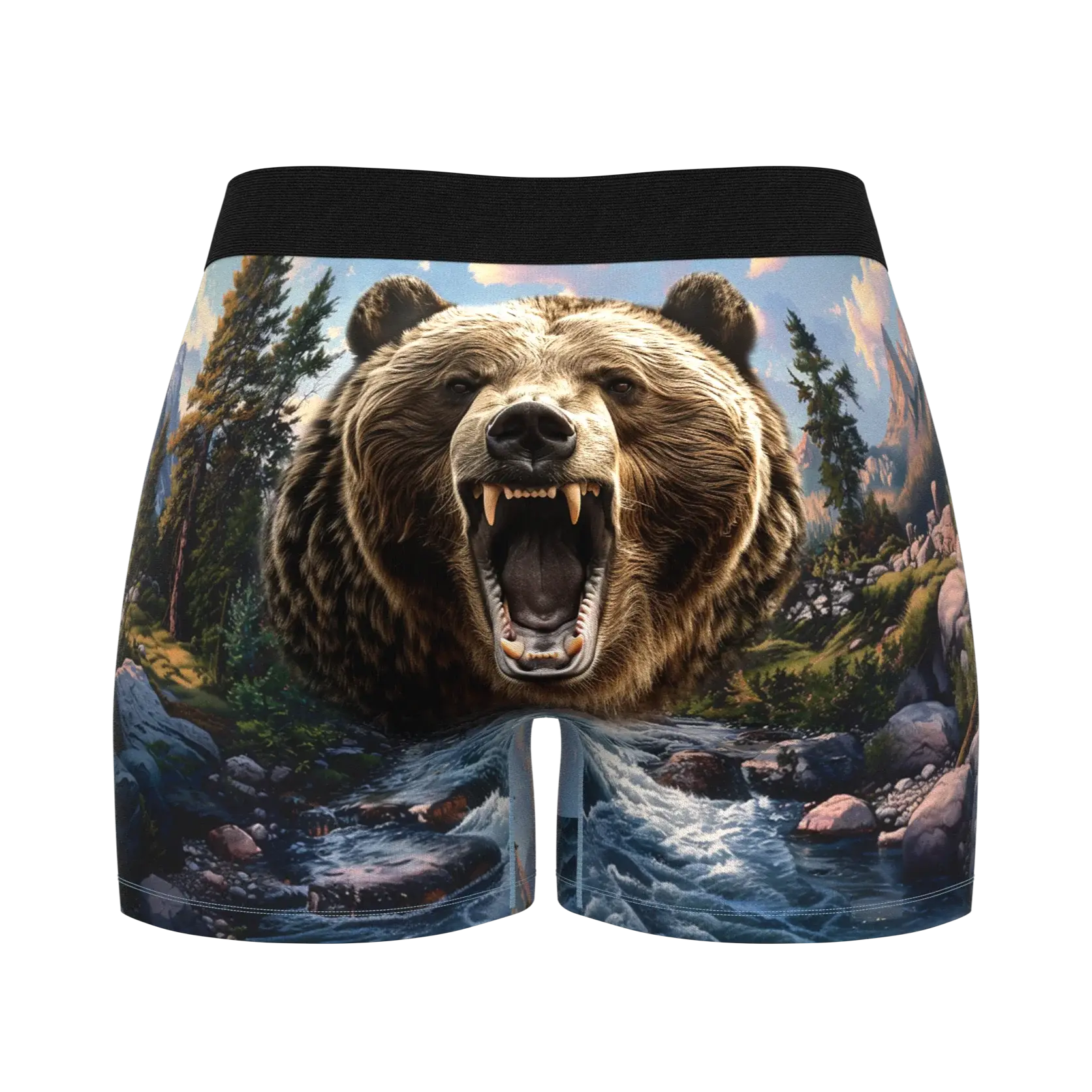 The Grizzly Beast | Truck Stop Classic Women’s Boxers - Shinesty - Flyclothing LLC