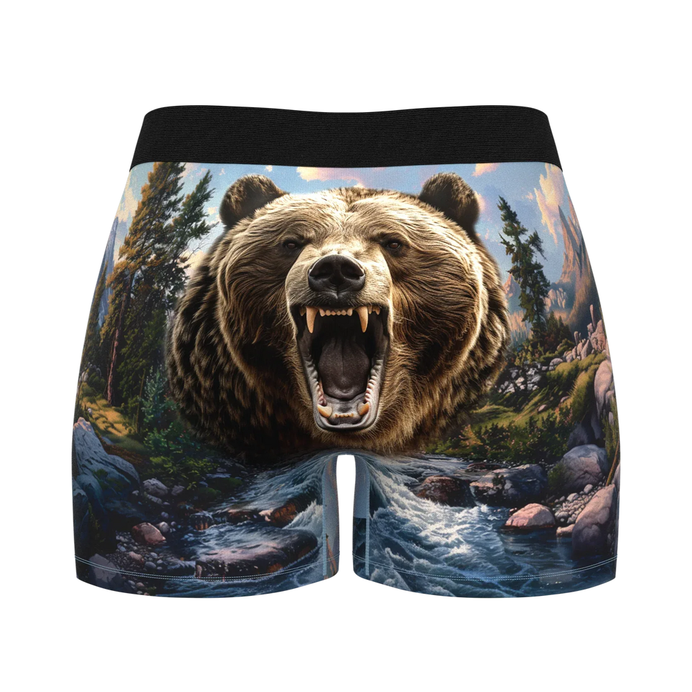 The Grizzly Beast | Truck Stop Classic Women’s Boxers - Shinesty - Flyclothing LLC