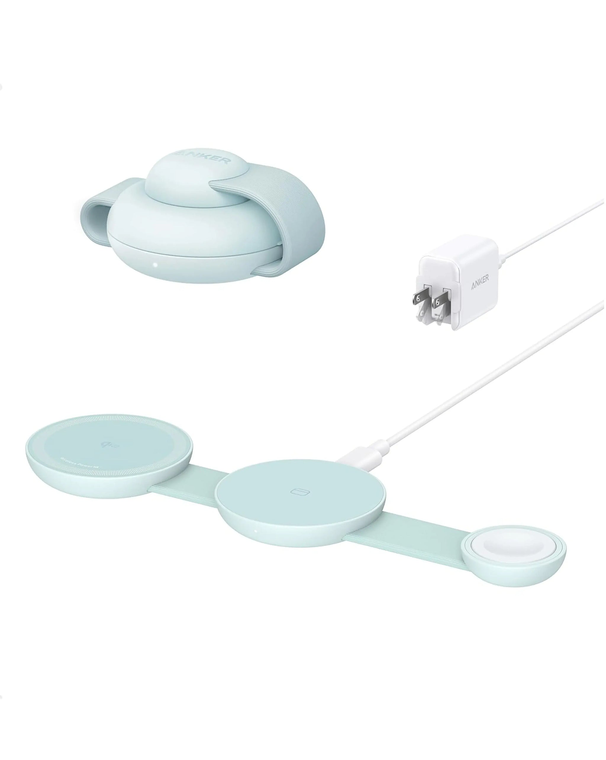 Anker MagGo Wireless Charging Station (3-in-1, Foldable Pad) - Anker - Flyclothing LLC