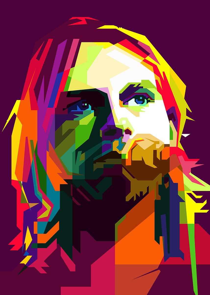 Black Market Art Company Grunge Print