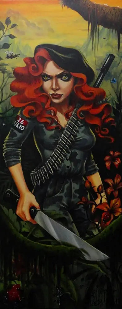 Black Market Art Company Guerrilhera Print - Black Market Art Company - Flyclothing LLC