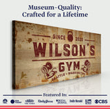 Gym Sign XIV - Tailored Canvases - Flyclothing LLC
