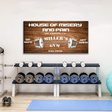 Gym Sign XII - Tailored Canvases - Flyclothing LLC