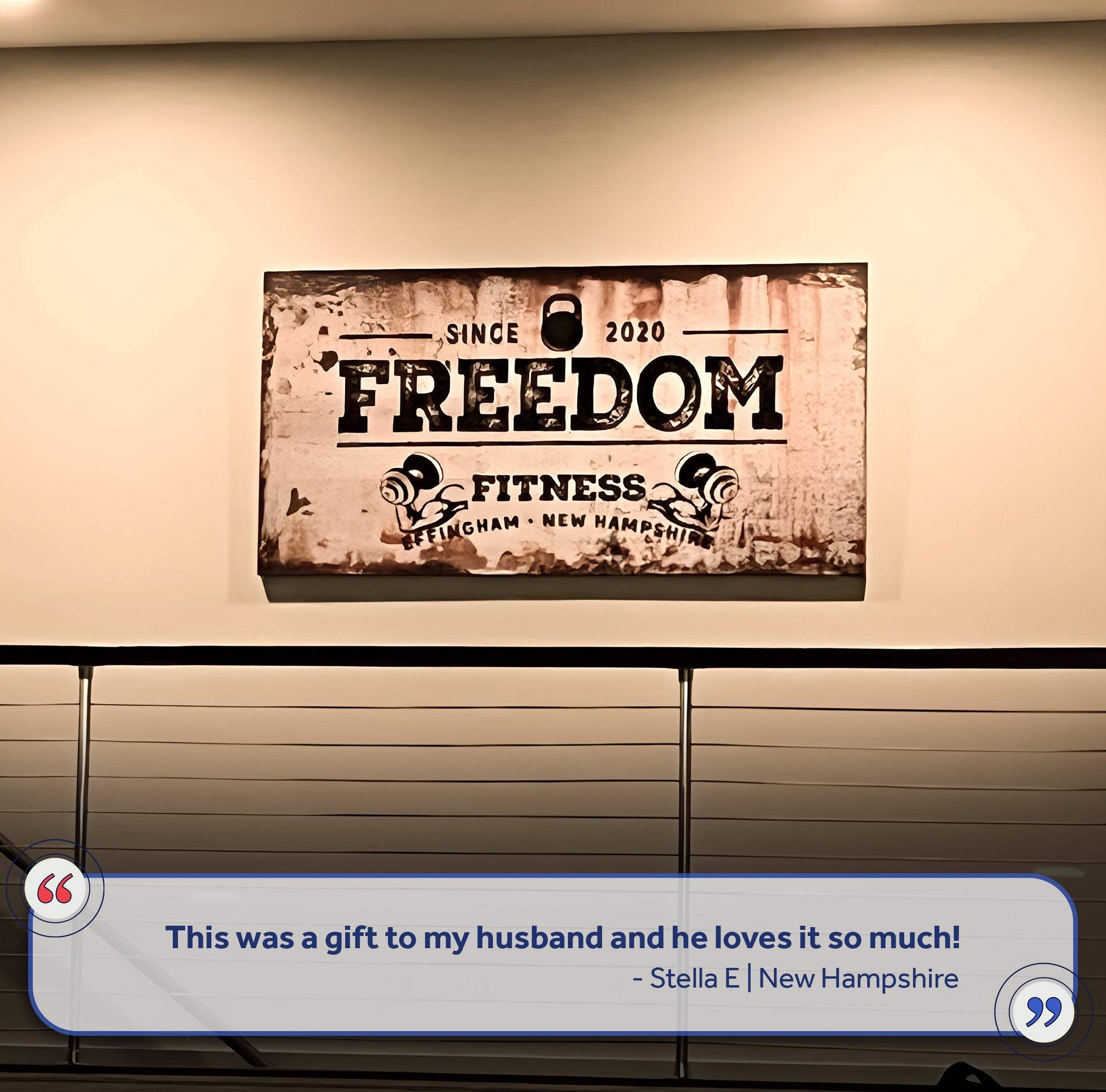 Gym Sign XIV - Tailored Canvases - Flyclothing LLC
