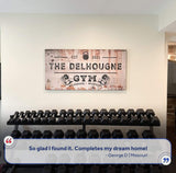 Gym Sign XV - Tailored Canvases - Flyclothing LLC