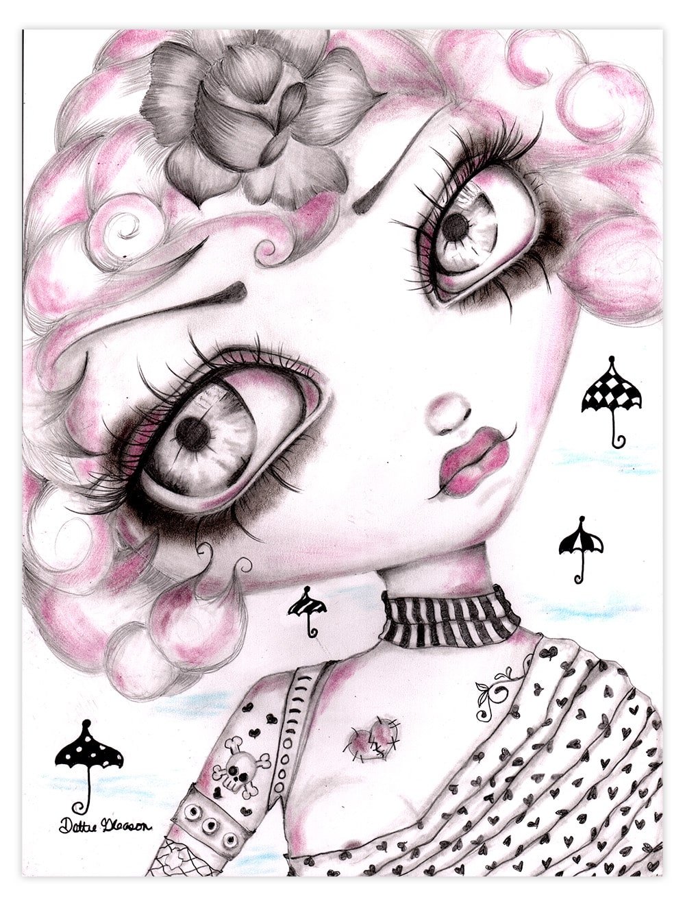 Black Market Art Company Gypsy Rose Print