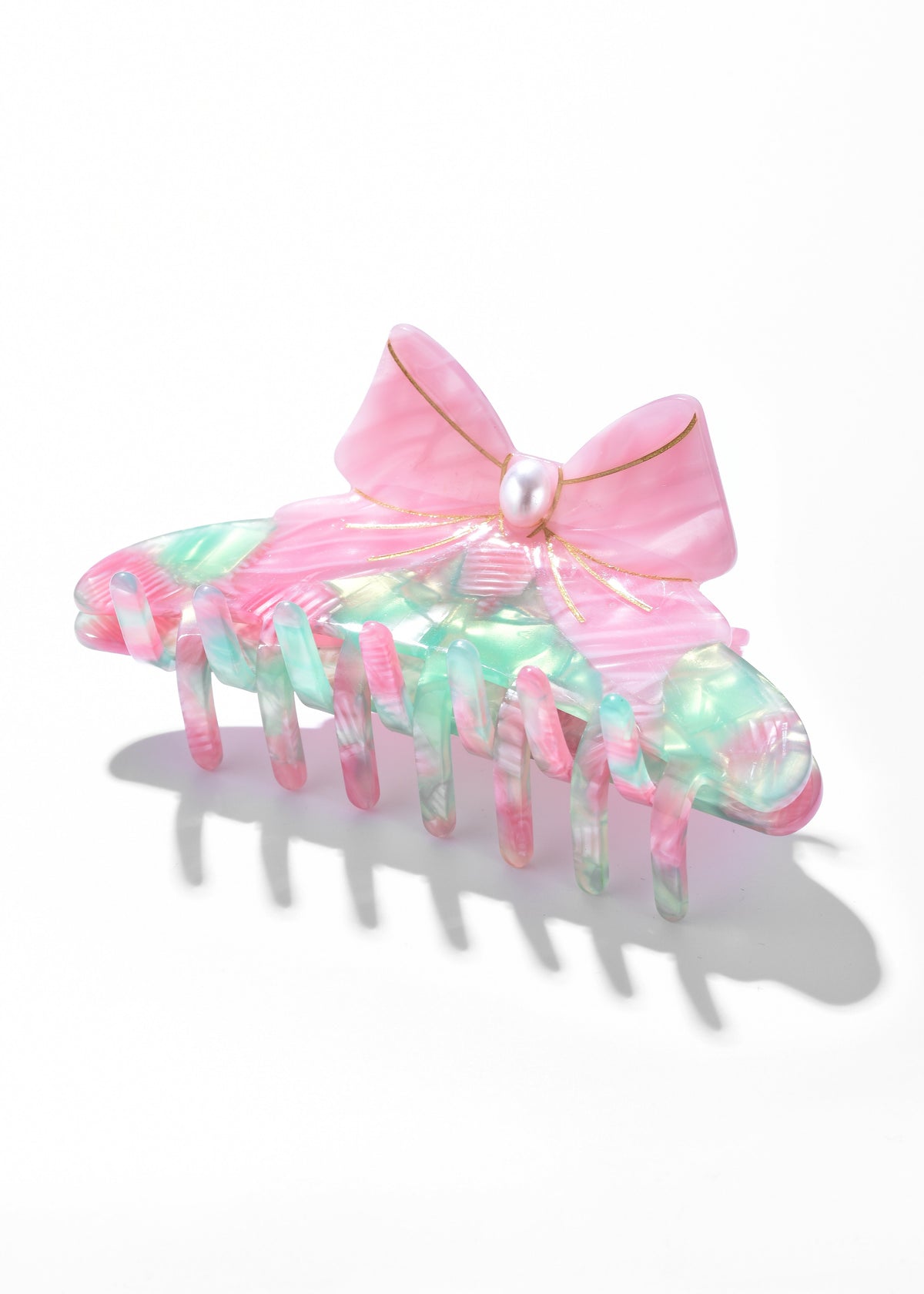 Princess Bow Claw Clip - Wimsico - Flyclothing LLC