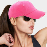 Vintage Ponytail Baseball Cap - Madeline Love - Flyclothing LLC