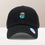 Love Earth Embroidered Baseball Cap - Madeline Love - Flyclothing LLC