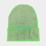 Bling Studded Beanie Hat - Madeline Love - Flyclothing LLC