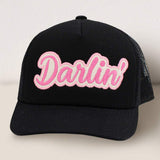 DARLIN Message Mesh Back Baseball Cap - Madeline Love - Flyclothing LLC