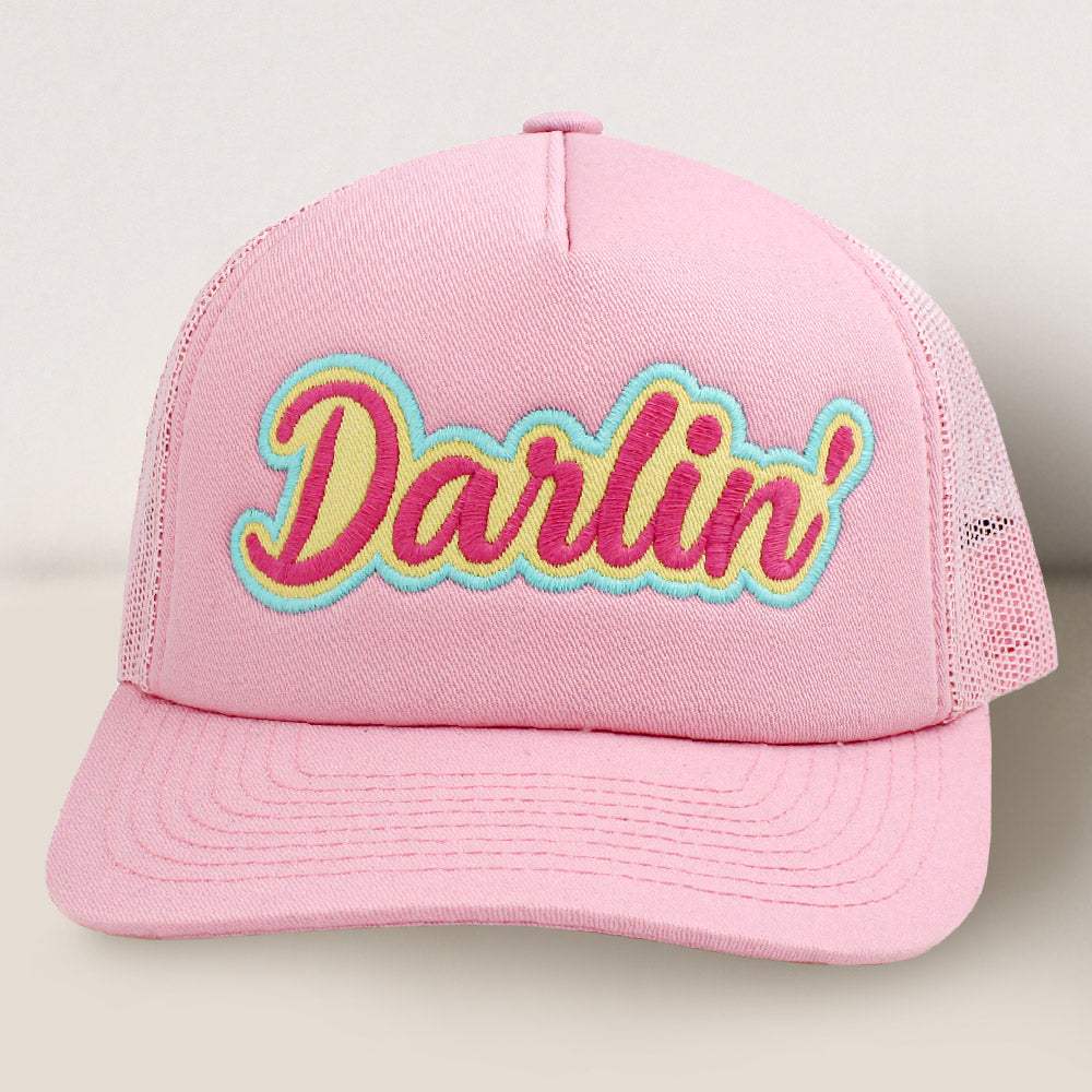 DARLIN Message Mesh Back Baseball Cap - Madeline Love - Flyclothing LLC