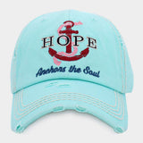 HOPE ANCHORS THE SOUL Vintage Baseball Cap - Madeline Love - Flyclothing LLC