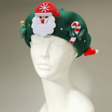 Christmas Decoration Fuzzy Beret Hat - Madeline Love - Flyclothing LLC