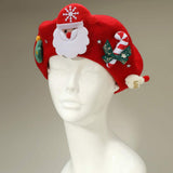 Christmas Decoration Fuzzy Beret Hat - Madeline Love - Flyclothing LLC