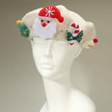 Christmas Decoration Fuzzy Beret Hat - Madeline Love - Flyclothing LLC