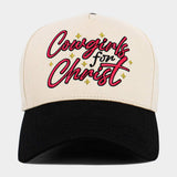 Cowgirls for Christ Embroidered Baseball Hat - Madeline Love - Flyclothing LLC
