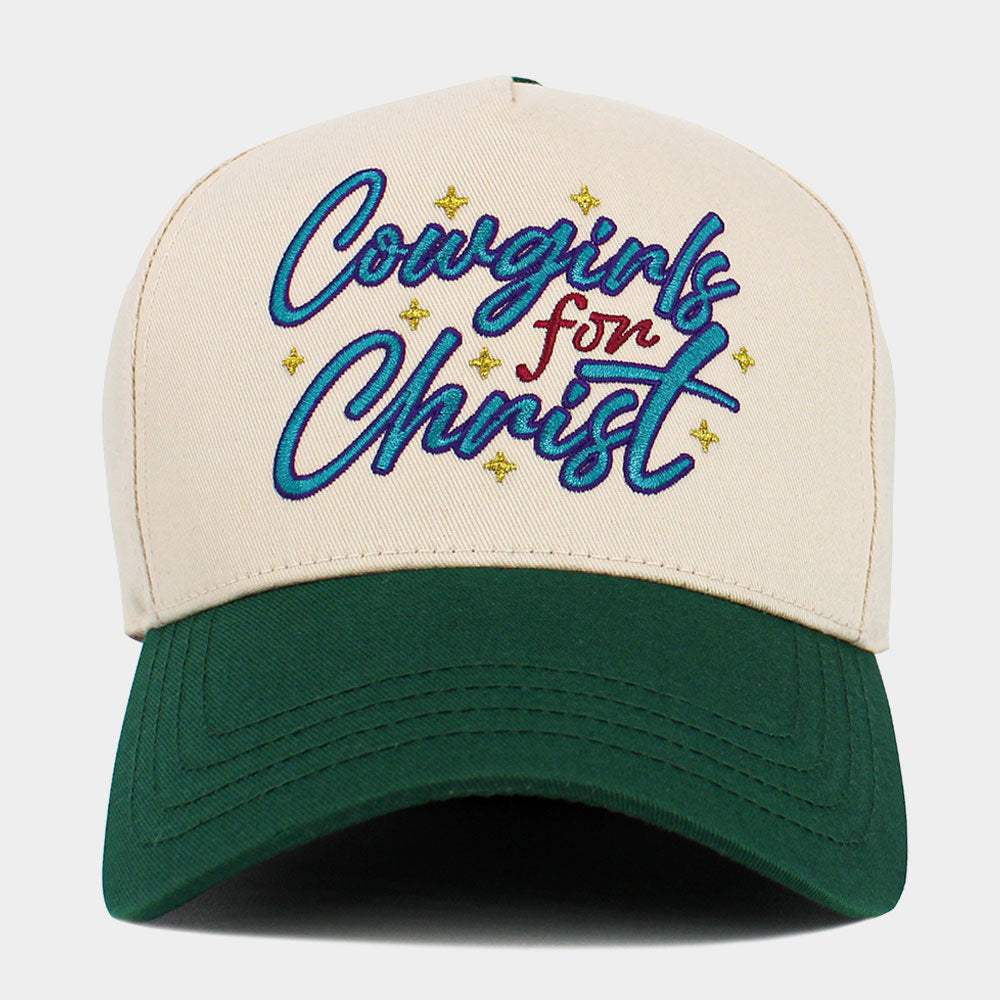 Cowgirls for Christ Embroidered Baseball Hat - Madeline Love - Flyclothing LLC